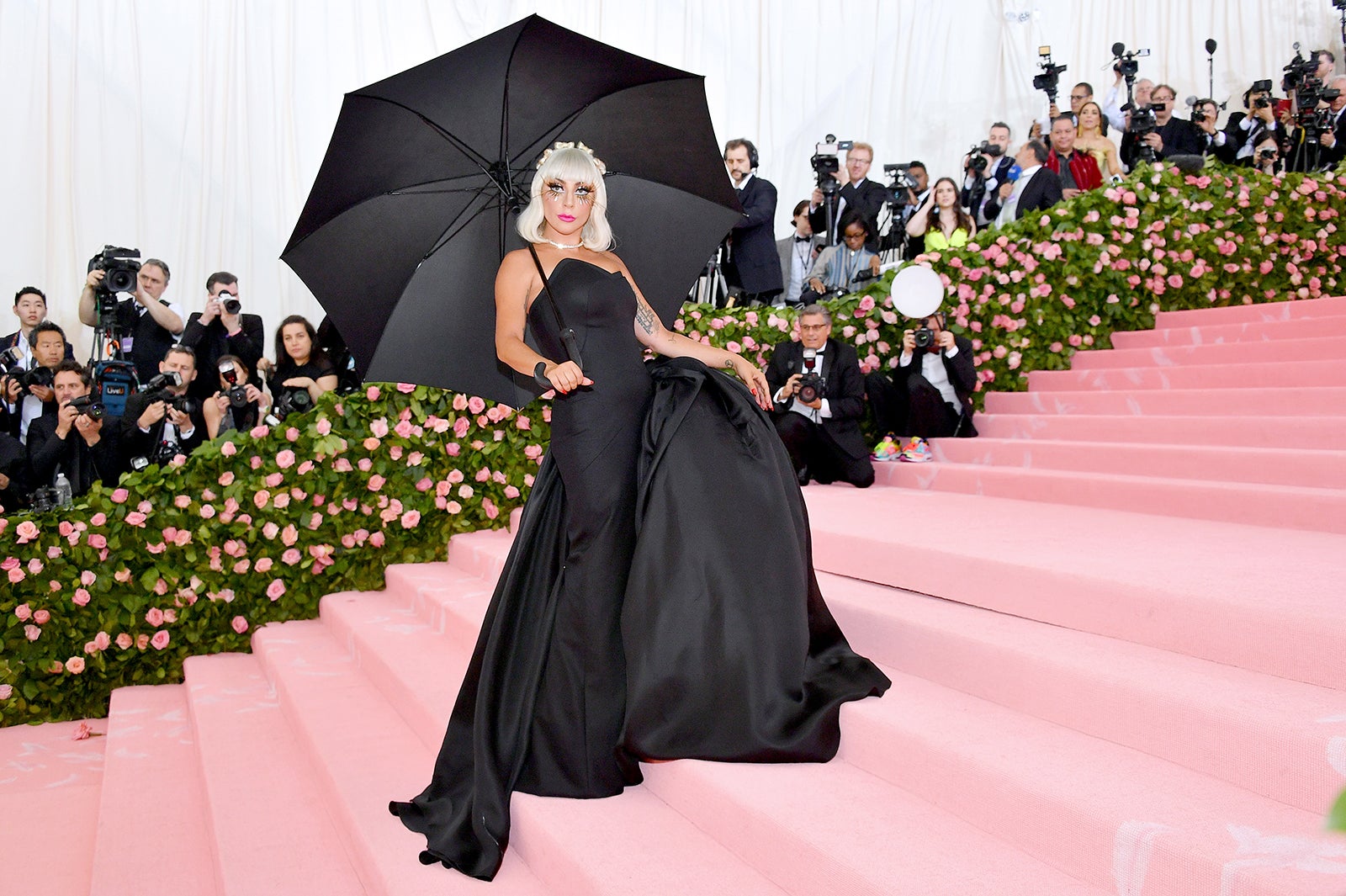 「MET GALA2019」でのレディー・ガガ（写真：Getty Images）