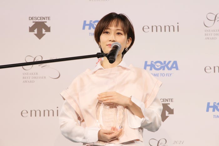 前田敦子/「スニーカーベストドレッサー賞 2021」より
