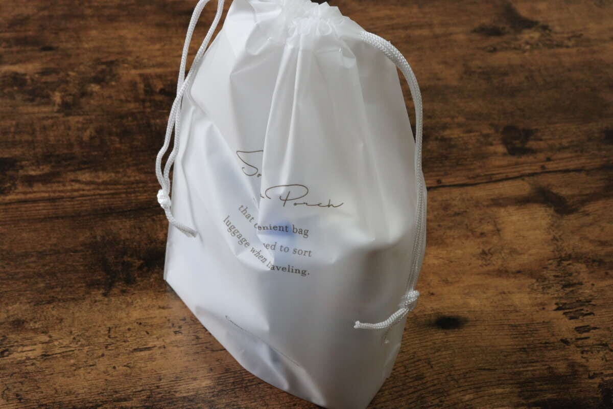 トラベルビニール巾着ポーチセット（fun