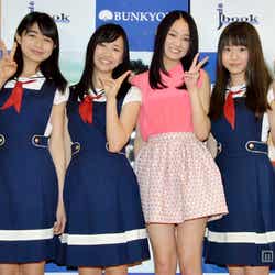 左から:泉川実穂、末永真唯、吉本実憂、籠谷さくら