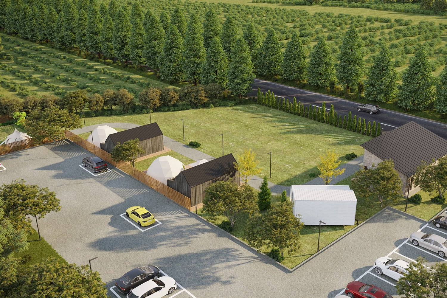 グランピング＆カフェ ムク／画像提供：ブッキングリゾート