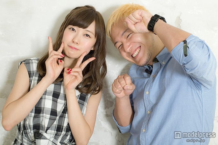 (左から)渡辺美優紀、一輝くん