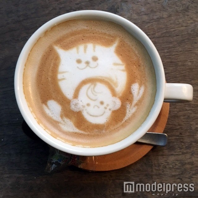 ラテアートもキュート／画像提供：株式会社アティックプラニング