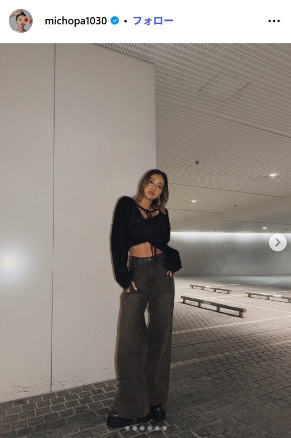 みちょぱInstagramより