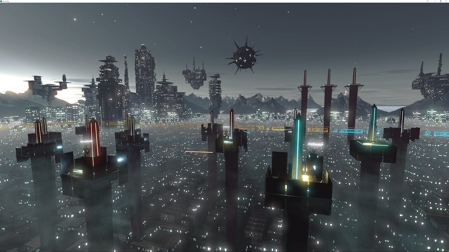 「TOWER TAG」欧州で話題の対戦型VRシューティングゲームが日本初上陸