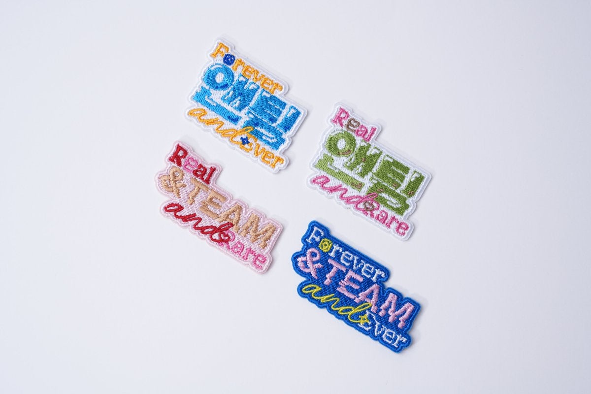 D’PARTMENT限定の&amp;TEAMオリジナルワッペン（4種）／提供画像