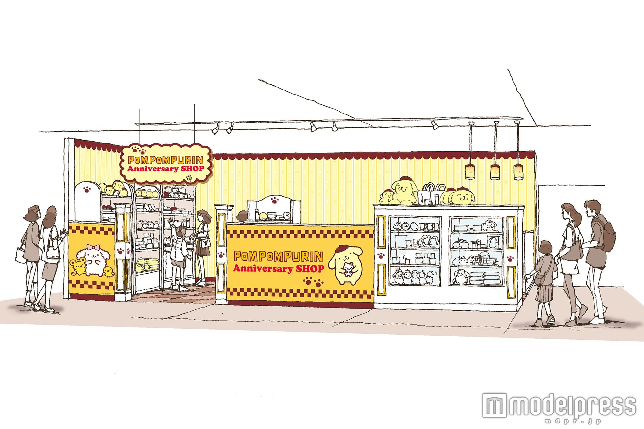 特設ショップイメージ（C）2016 SANRIO CO．，LTD．