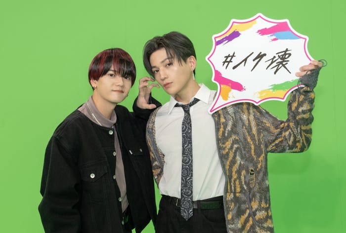 中島颯太、八木勇征(C)AbemaTV,Inc.