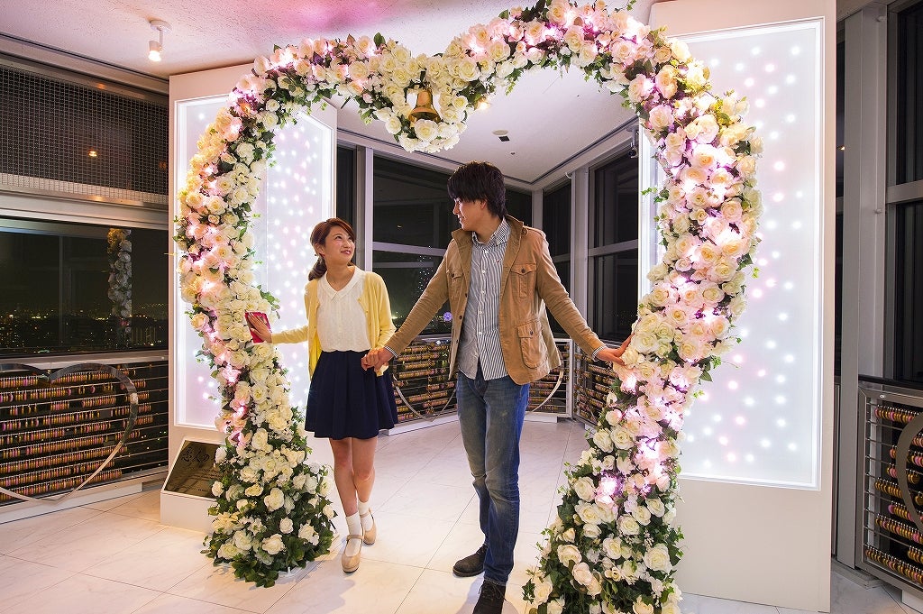 福岡市初「恋人の聖地」に認定／画像提供：福岡タワー