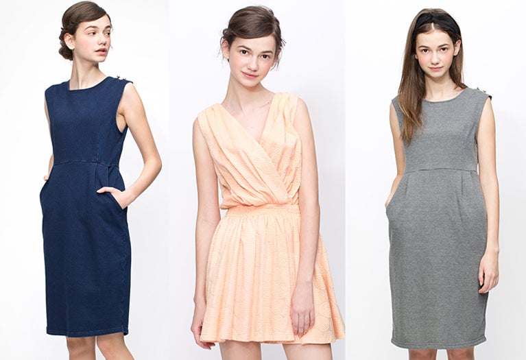 ドキッとさせちゃう！ノースリワンピならお嬢さんな肌見せ♡