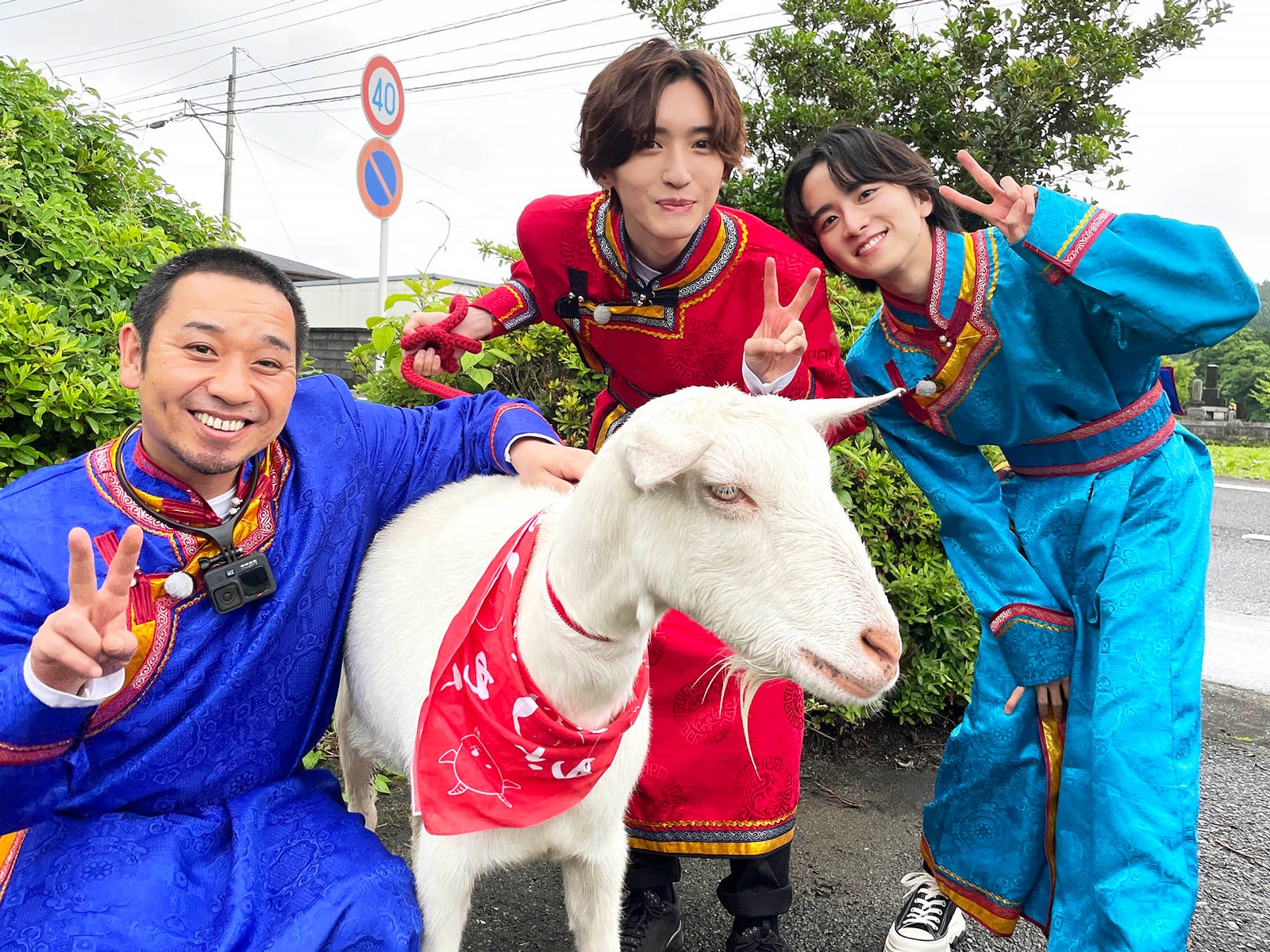 なにわ男子・道枝駿佑「ヤギと大悟」ロケで小学生号泣　板垣李光人とも久々再会