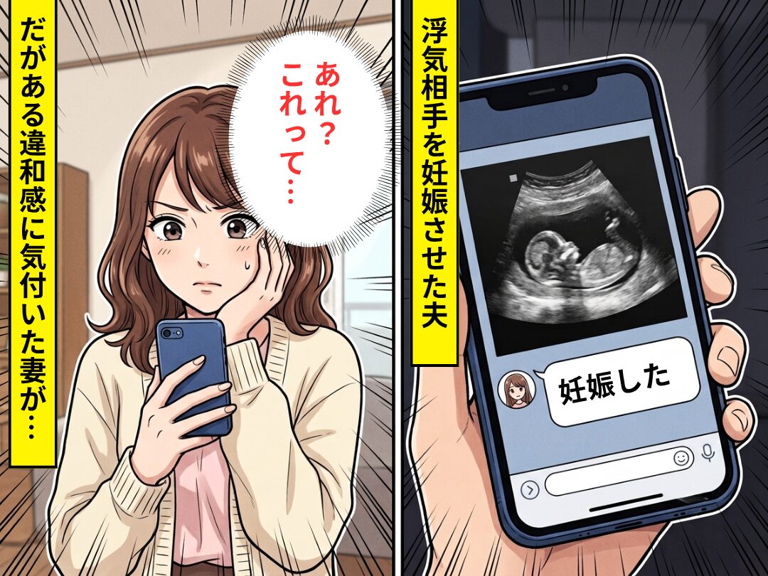 「妻とは離婚する」浮気相手を妊娠させた夫！だが【エコー写真】を見た妻が”あること”に気づき…妻がニヤリ