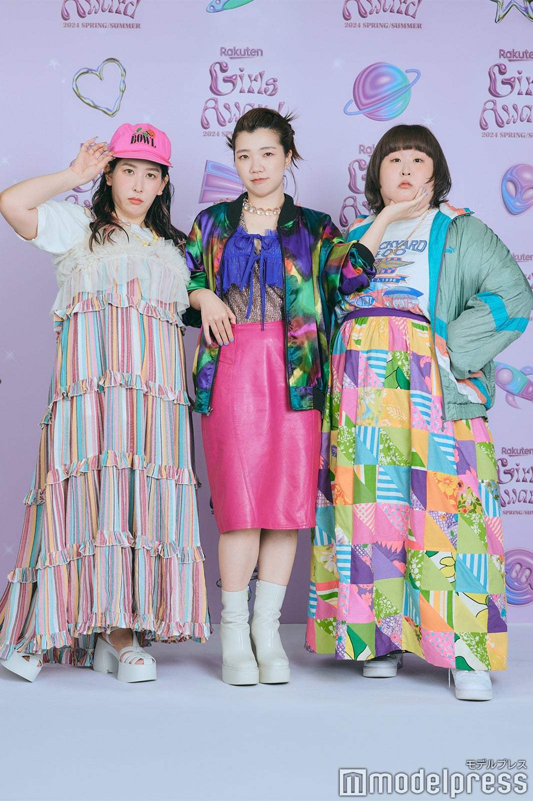 3時のヒロイン（ゆめっち、福田麻貴、かなで）（C）モデルプレス