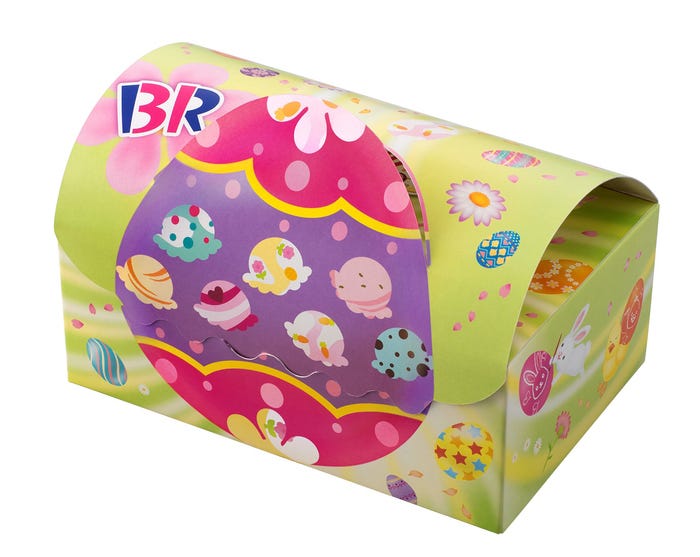 イースターバラエティBOX/画像提供:サーティワン アイスクリーム株式会社