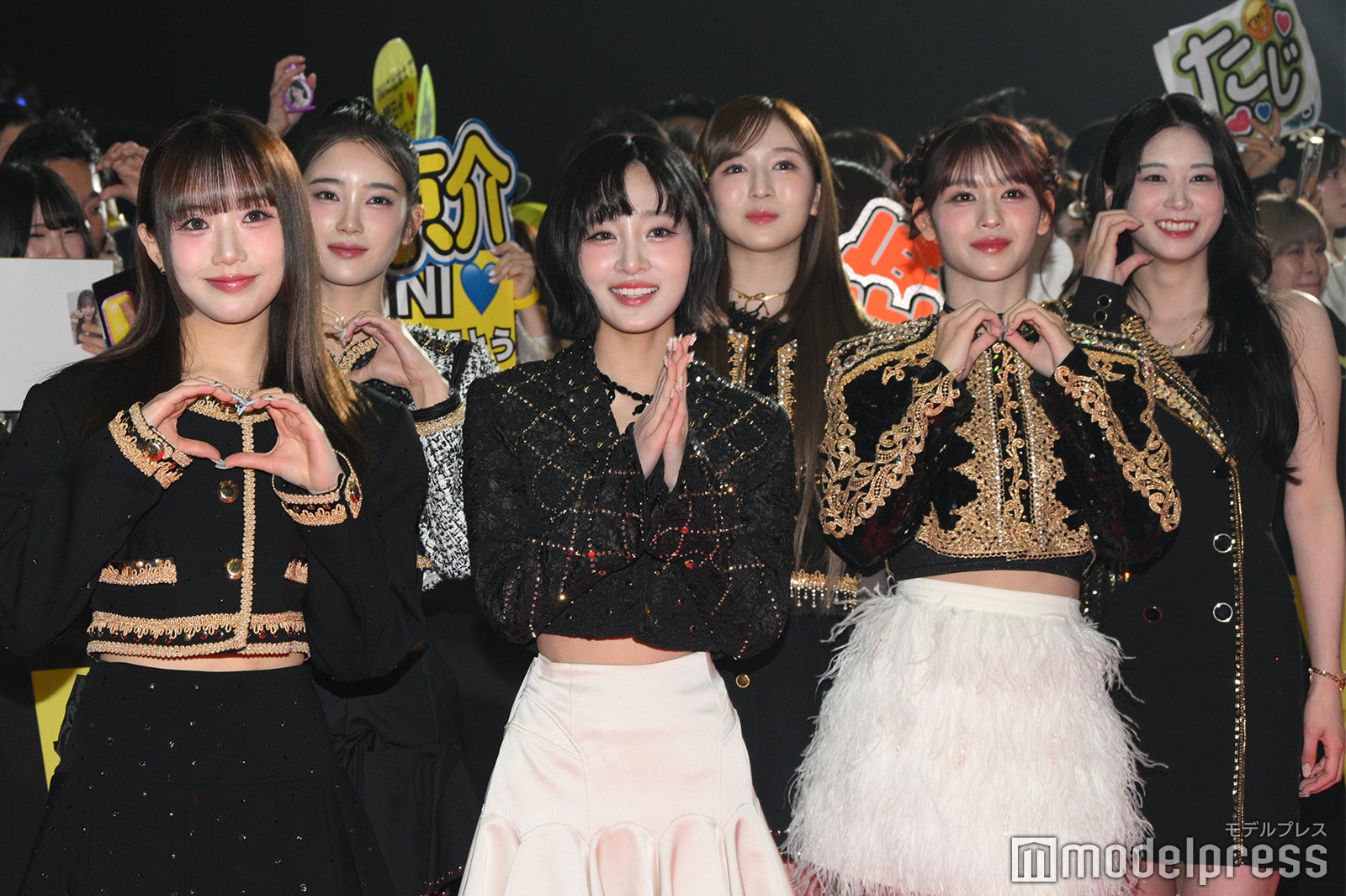 KEIKO（清水恵子）、MIU（櫻井美羽）、SHIZUKU（飯田栞月）、SUZU（山本すず）、RAN（石井蘭）、KOKONA（佐々木心菜）（C）モデルプレス