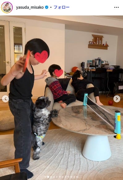 安田美沙子Instagramより