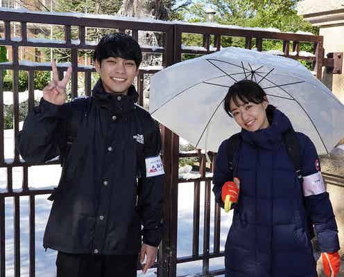 柳楽優弥&井上真央「二月の勝者」クランクイン 真夏にダウンコートで「自分との戦いでした」