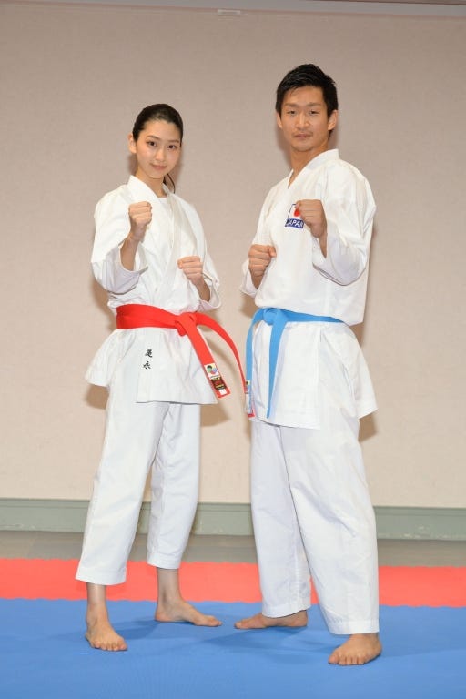 是永瞳、荒賀龍太選手 (画像提供:所属事務所)