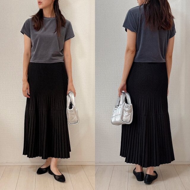 スカート合わせでクラシカルな雰囲気に スカート合わせでクラシカルな雰囲気に