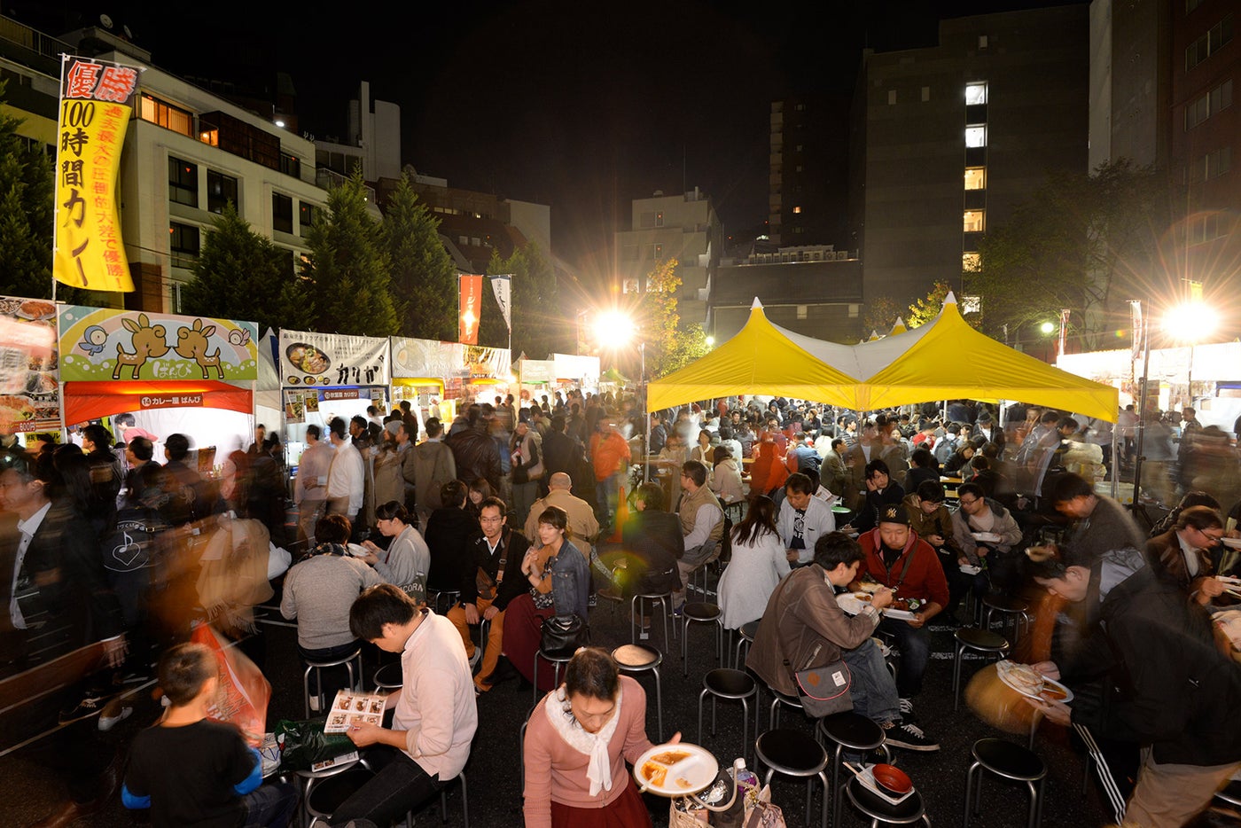 会場の様子／画像提供：神田カレー街活性化委員会