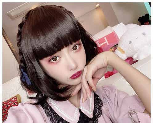 明日花キララ、話題の“地雷メイク”で雰囲気ガラリ「破壊力すごい」「別人みたい」と反響