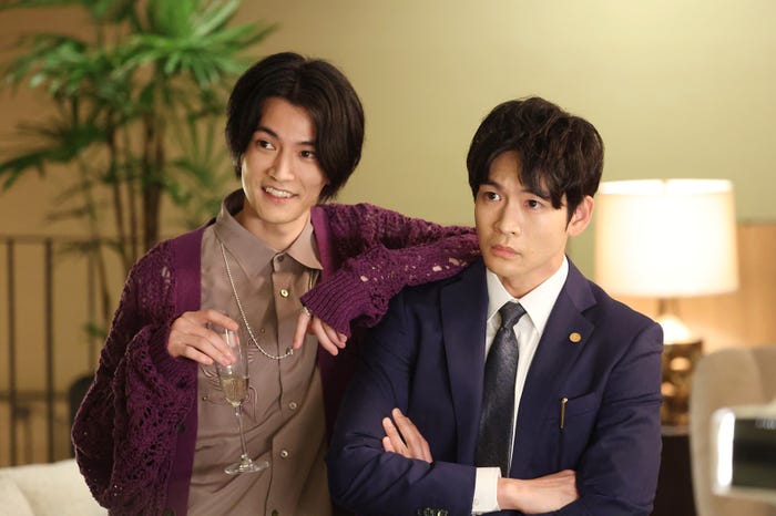 渡邊圭祐、松下洸平/「やんごとなき一族」第4話より(C)フジテレビ
