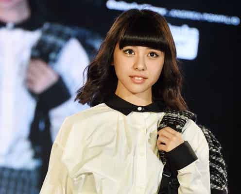 SUPER☆GiRLS田中美麗に歓声 ミニスカでヘルシー美脚アピール