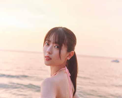 乃木坂46岩本蓮加、初の水着姿披露 1st写真集先行カット第4弾解禁
