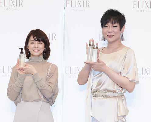 石田ゆり子、ミッツ・マングローブから絶賛される「超絶ナチュラル」“つや玉”輝く美肌の秘訣も明かす