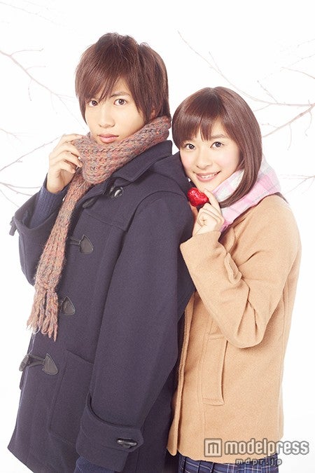 「先輩と彼女」実写映画化（左から）志尊淳、芳根京子