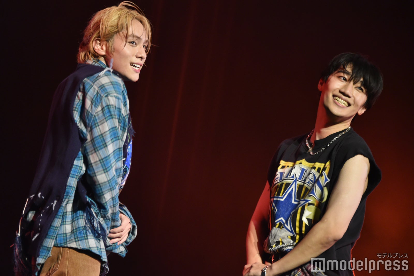 カバーダンスを披露する山下幸輝、Naoya「ホミパリ Twenty-2 Birthday Zepp Tour」（C）モデルプレス