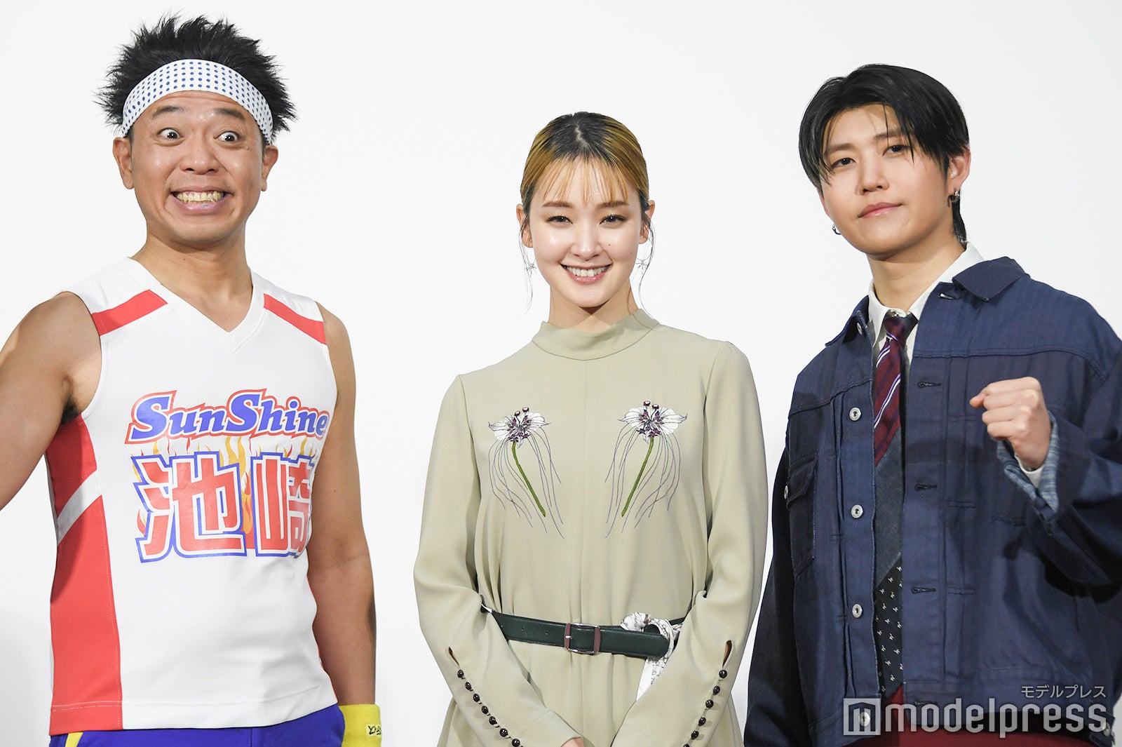 サンシャイン池崎、剛力彩芽、若井滉斗（C）モデルプレス