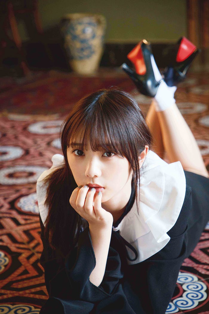 HMV&BOOKS online限定オリジナル裏表紙/乃木坂46与田祐希2nd写真集「無口な時間」 撮影:菊地泰久(光文社刊)