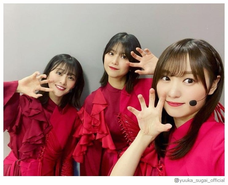 櫻坂46菅井友香、“卒業発表”渡邉理佐＆原田葵との3ショット公開「感動した」「1期生の絆尊い」と反響