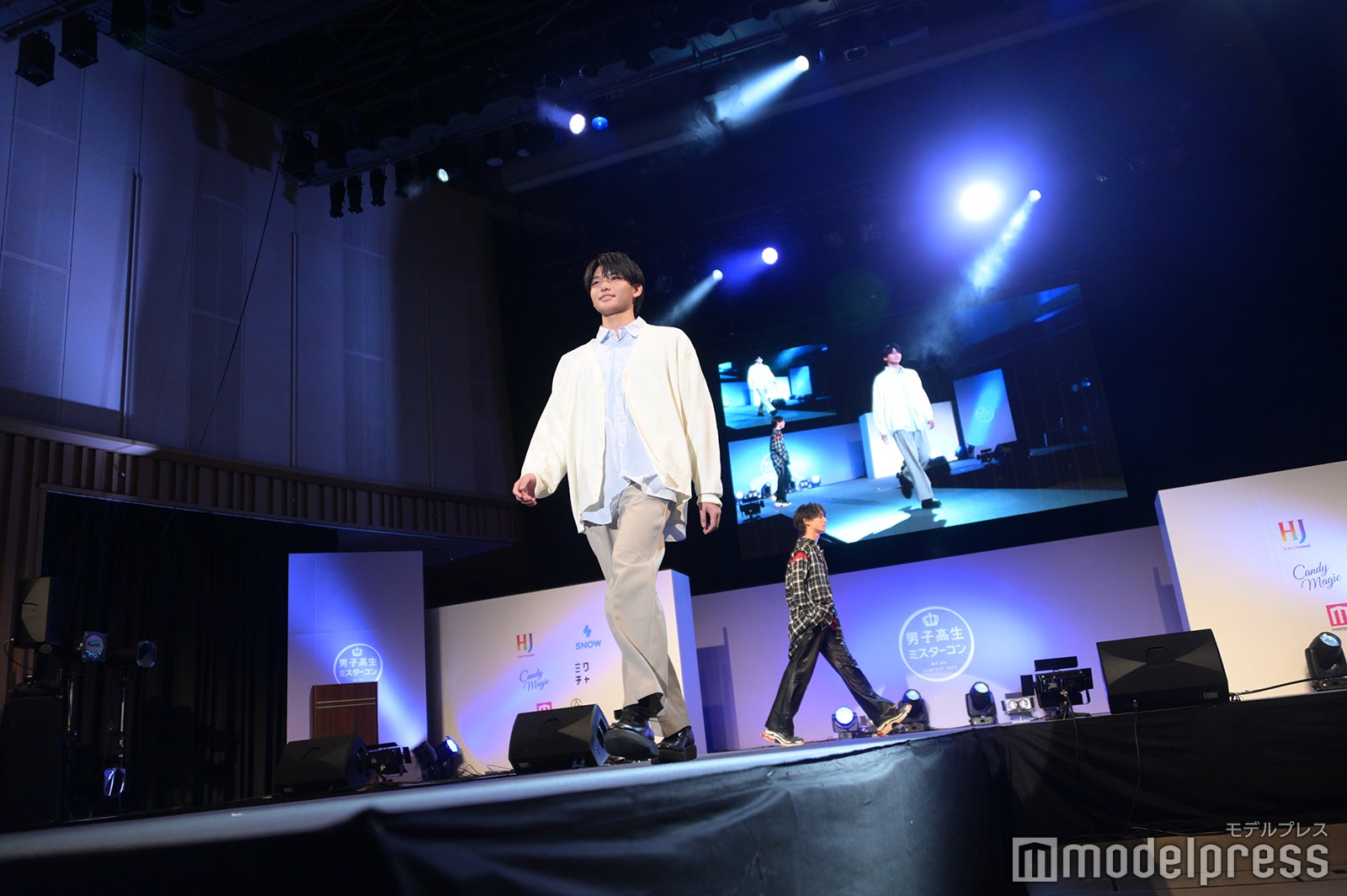 「男子高生ミスターコン2023」ファイナル審査の様子（C）モデルプレス