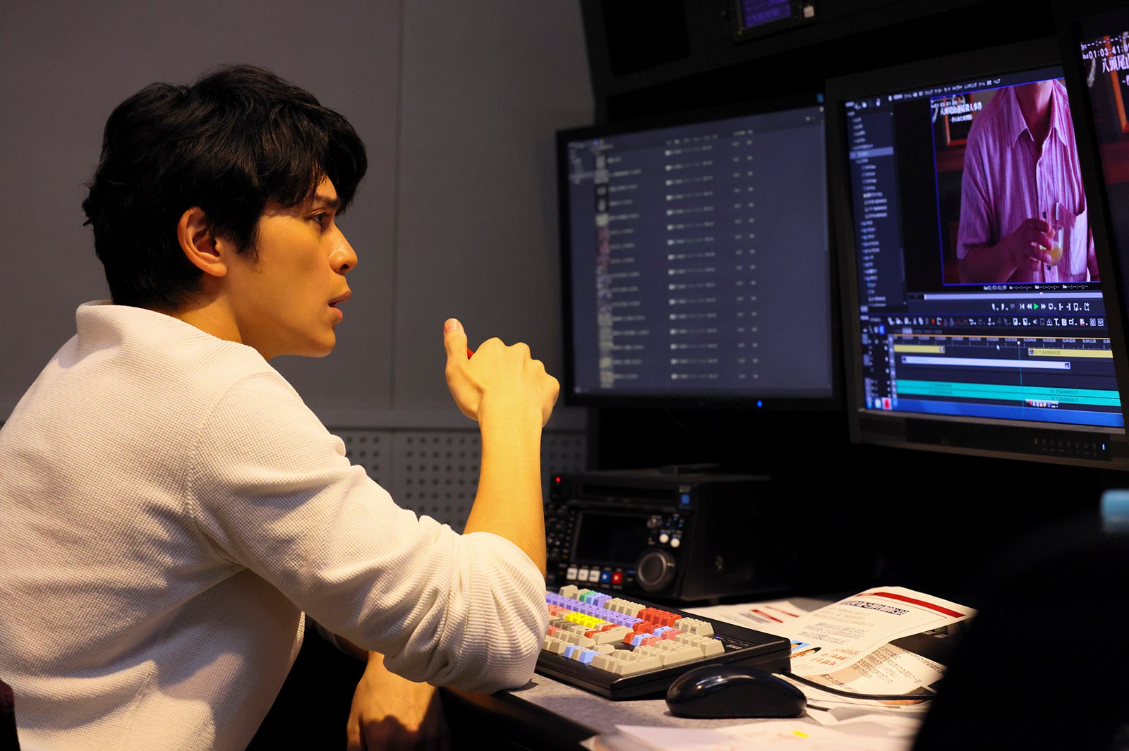 眞栄田郷敦／「エルピス―希望、あるいは災い―」第3話より（C）カンテレ