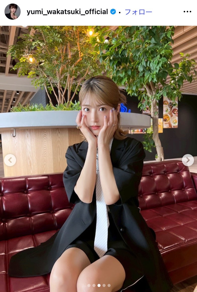 若月佑美Instagramより