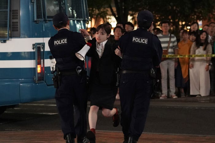 橋本環奈「トクメイ!警視庁特別会計係」第1話(C)カンテレ