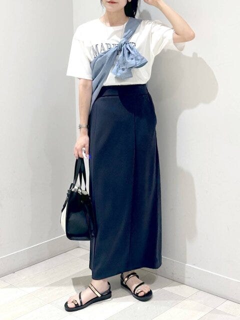 ロゴTシャツ コーデ ロゴTシャツコーデ2