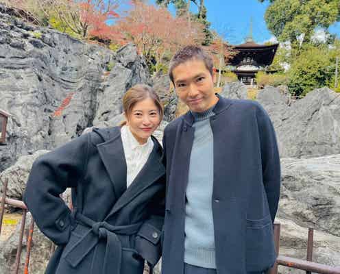吉高由里子&柄本佑「光る君へ」最終回直前にトークショー 石山寺も訪問