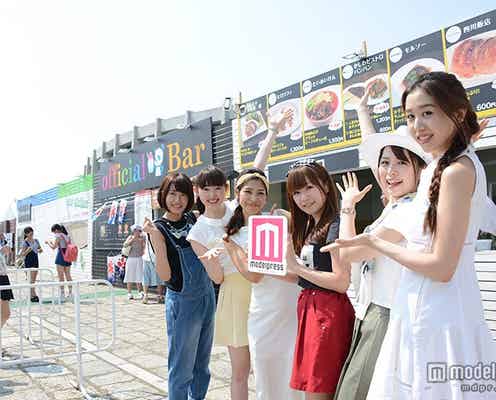 肉好き女子の欲望を満たす「肉食女子博」に参戦 フードフェスアイドルが全力声出し