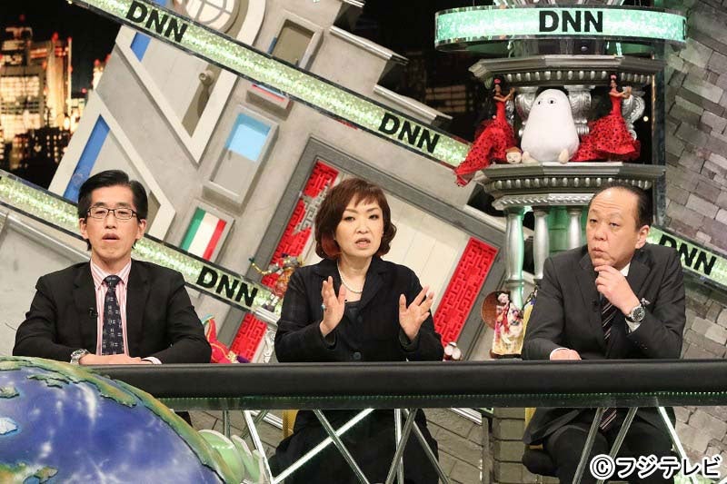 岸博幸、清水ミチコ、出口保行／画像提供：フジテレビ
