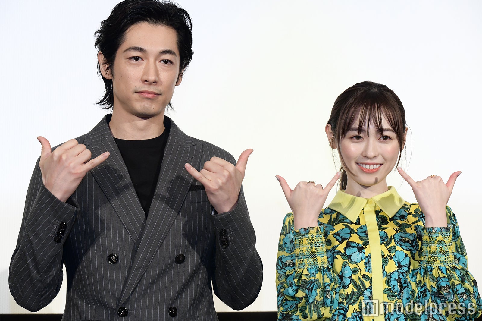 ディーン・フジオカ、福原遥（C）モデルプレス