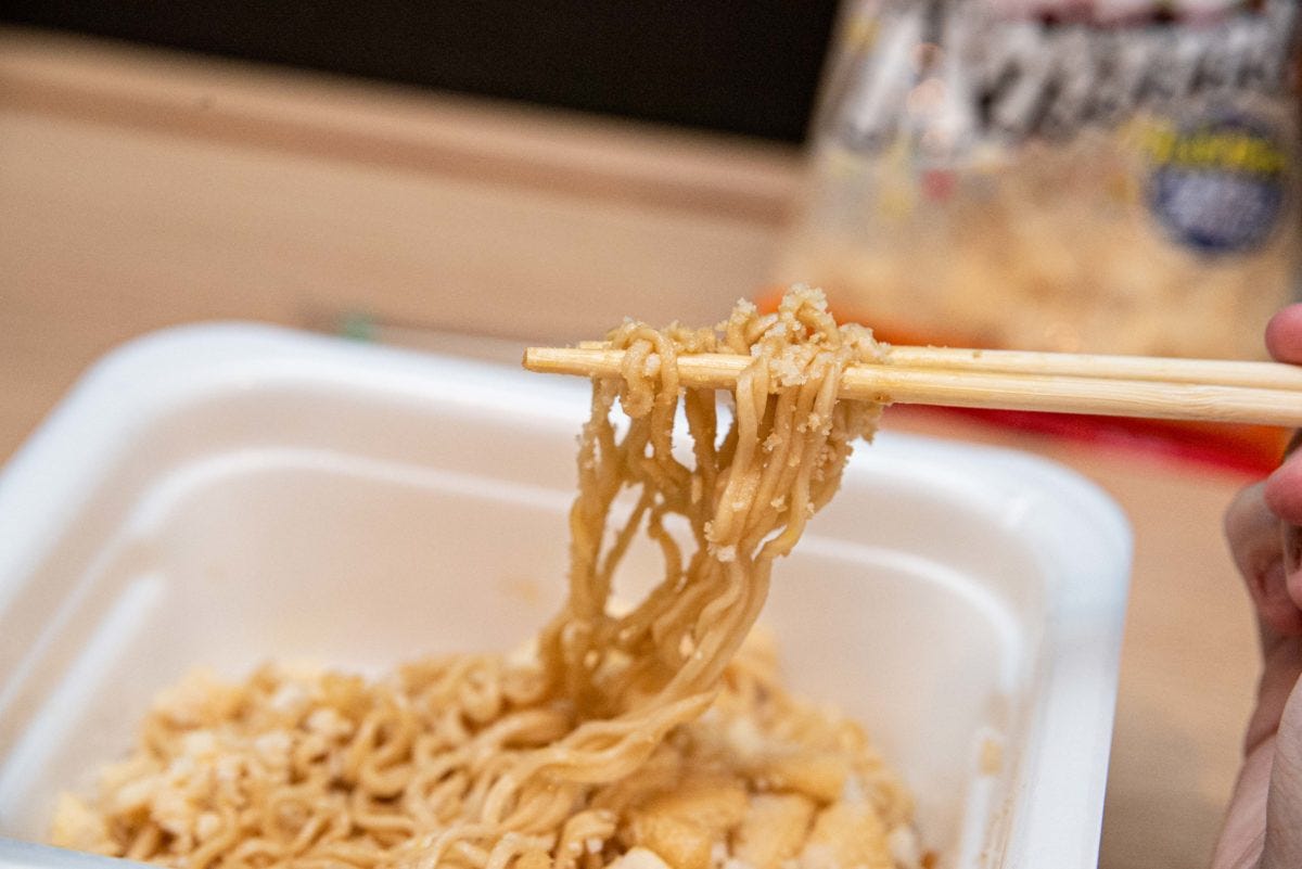 ハッピーターン焼そば