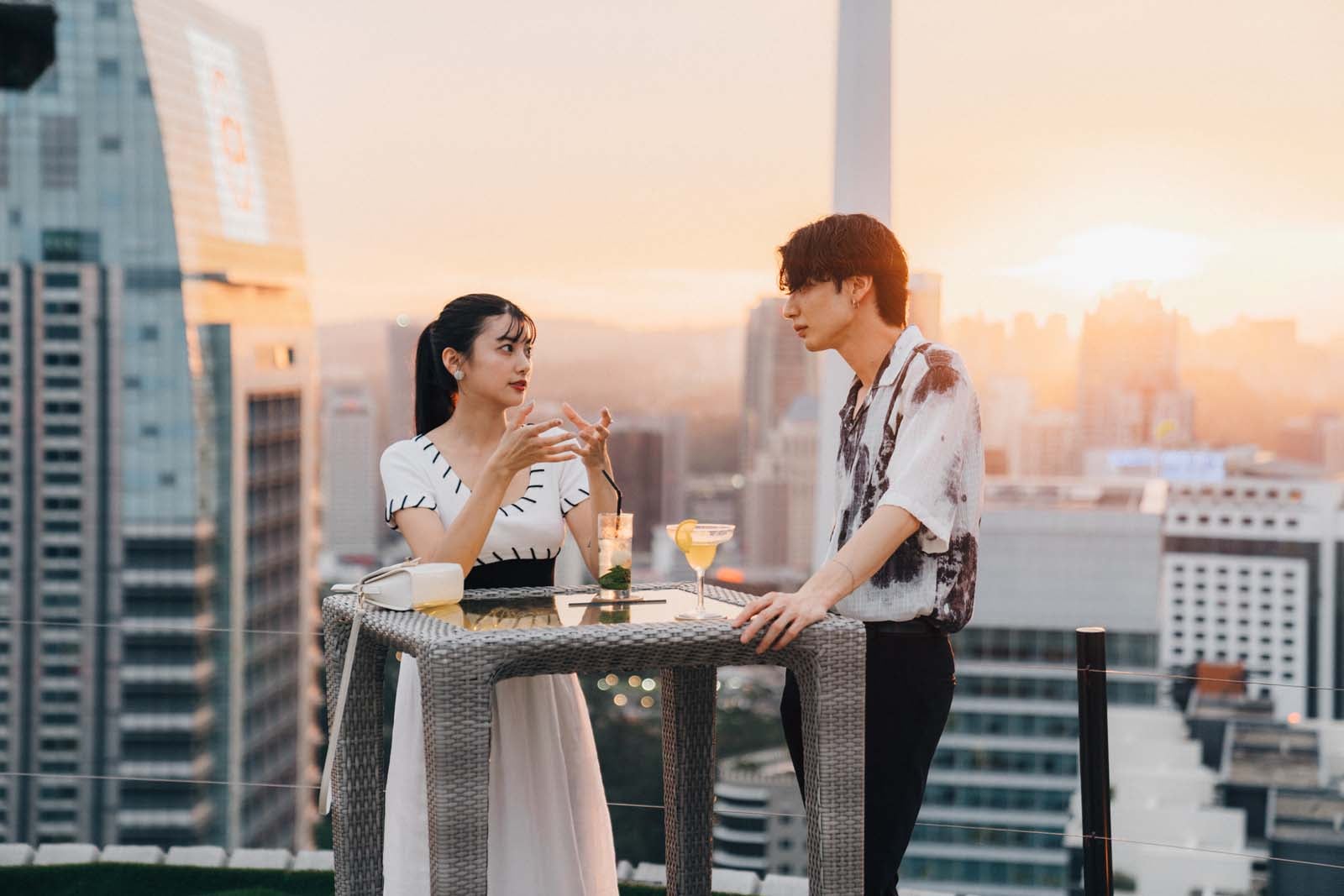 井上瞳、東夏輝「LOVE CATCHER Japan」第4話（C）CJ ENM CO., LTD. All Rights Reserved（C）AbemaTV,Inc.