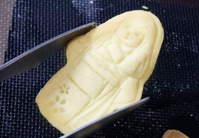 さっくりクッキーが焼けるセリアのシリコーンメッシュシート