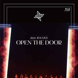 「2021 JO1 LIVE “OPEN THE DOOR”」ジャケット（C）LAPONE ENTERTAINMENT