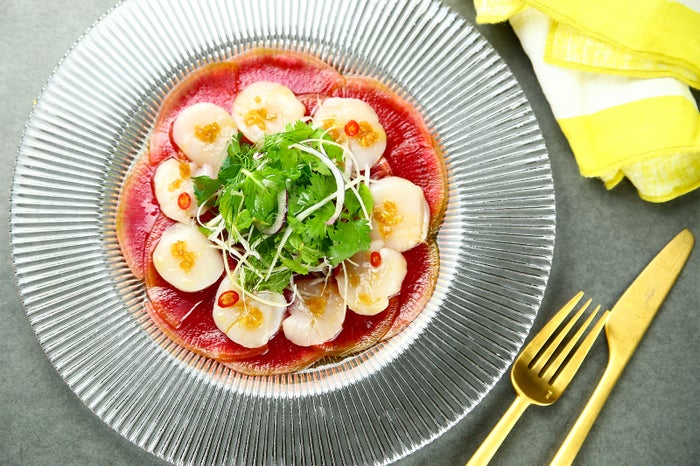 ホタテのカルパッチョ／画像提供：きちり