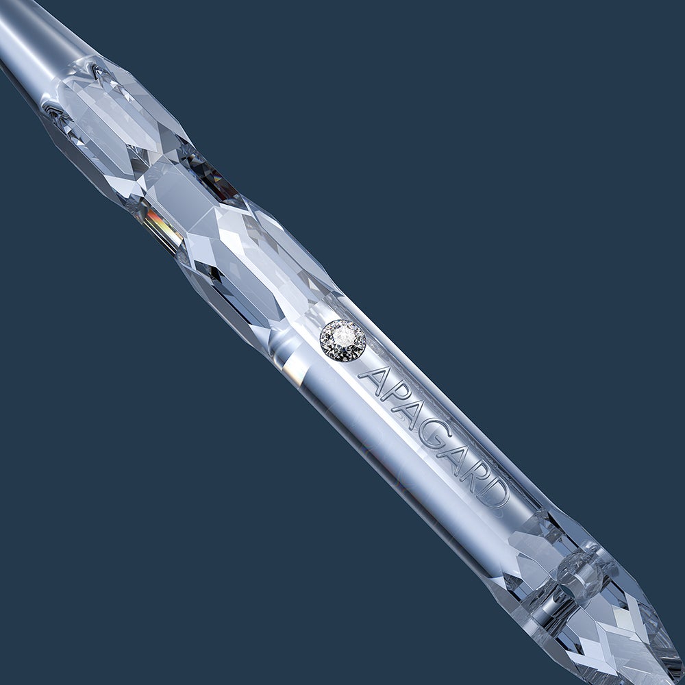 ハンドル部分も美しいカッティング