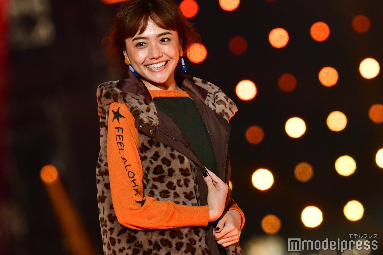 松井愛莉、スマイル炸裂「可愛い！」の声殺到＜TGC2018A／W＞